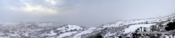 Snowy panorama