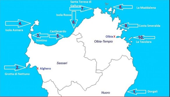 Top Sights in Northern Sardinia